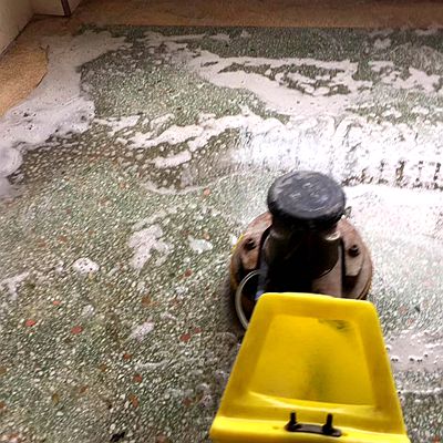水磨石地面清洗